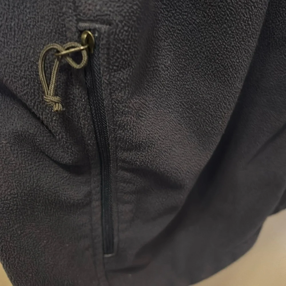 The North Face Fleece Windwall Jacket Coat Navy Blue Men’s Size Large